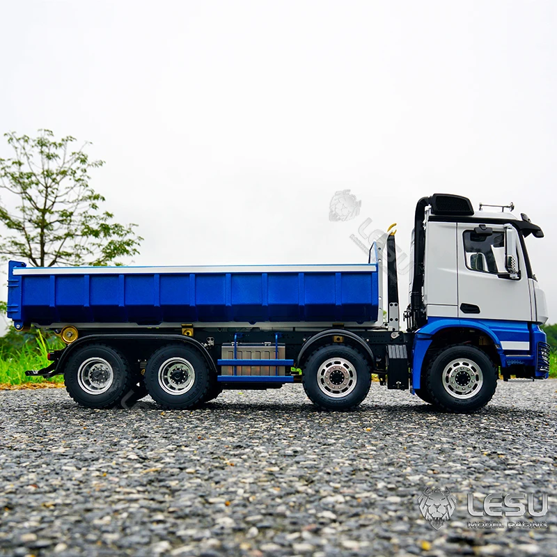 

1/14 самосвал LESU 8x8, гидравлический, дистанционное управление