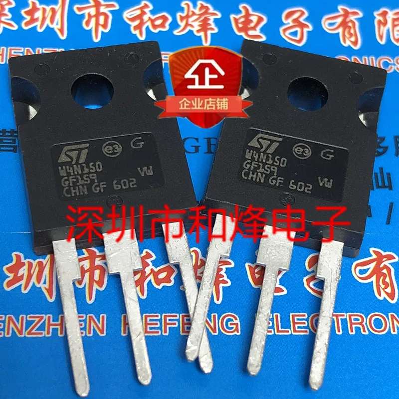 

5PCS STW4N150 W4N150 TO-247 1500V 4A Brand new in stock, can be purchased directly