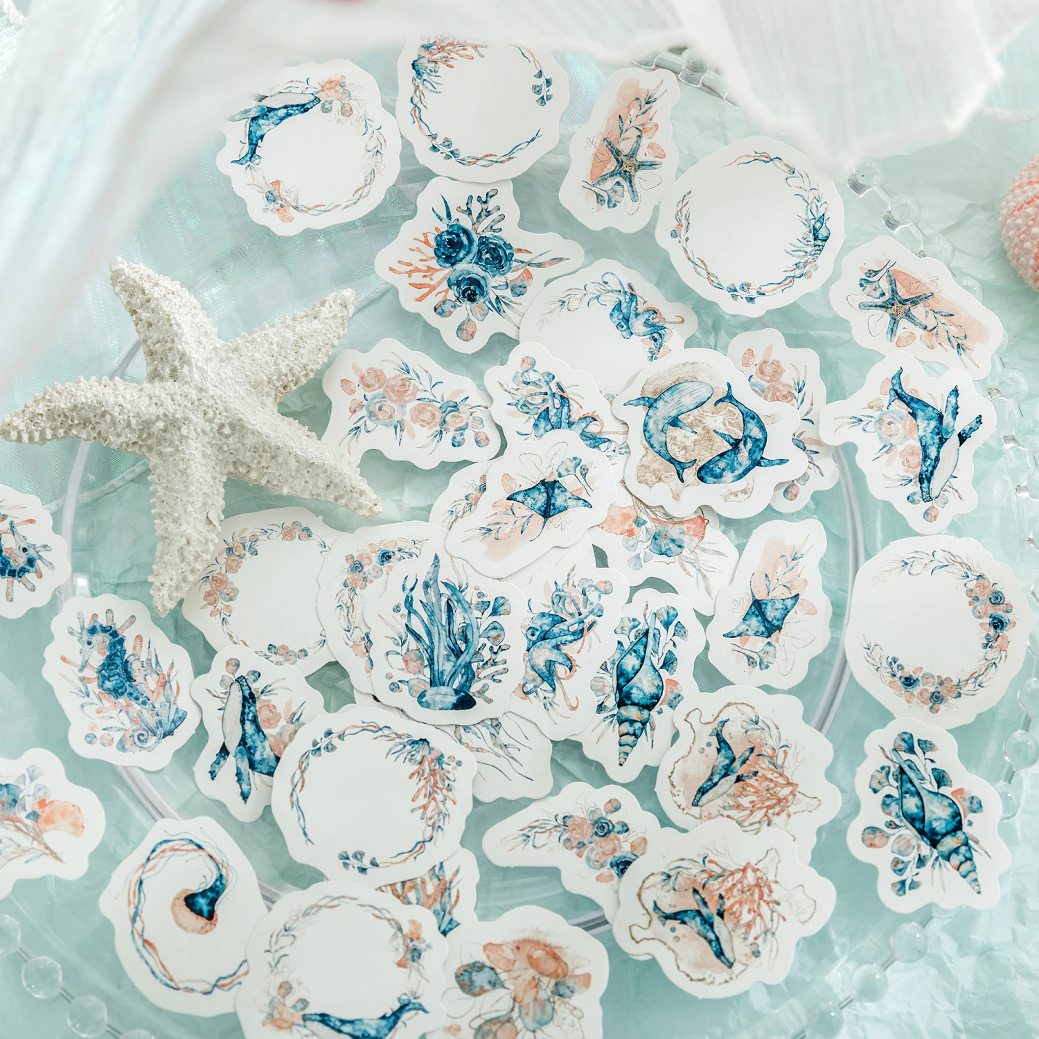 Рисунок 2 - Тихая наклейка с изображением цветов