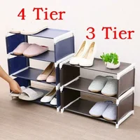 Dustproof Large Size Non-Woven Fabric Shoess RackShoes Organizer Home Bedroom Dormitory Shoe Rack Shelf Cabinet ClosetOrganizer 1