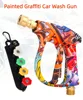 4350PSI High-Pressure Water Gun, Graffiti Design, 1L Foam Spray Gun, 1/4" Quick Nozzle Set with Rubber Base 6