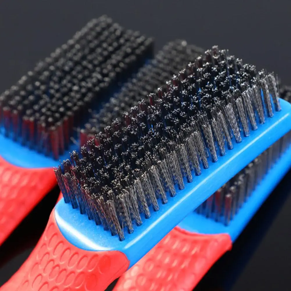 Durable Stainless Steel Wire Brush with Ergonomic Handle - Ideal