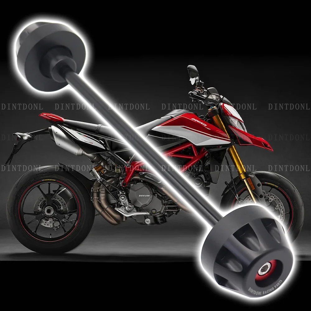 

Для DUCATI HYPERMOTARD 821 939 950 SP переднее колесо вилка оси слайдер защита 821SP 939SP 950SP 2019 2021 2020 аксессуары