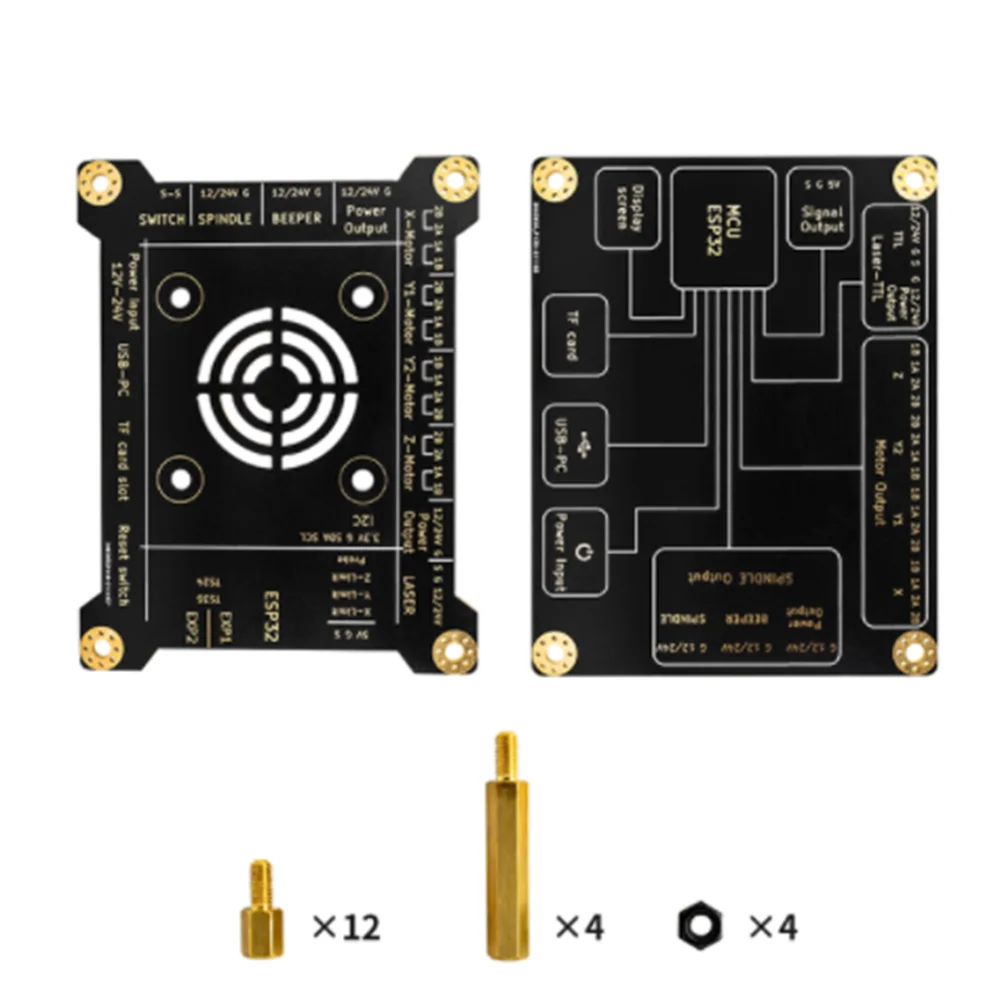 MKS DLC32 v2 32 비트 GRBL 오프라인 Wifi 컨트롤러 TS35-R LCD 디스플레이 CNC3018 MAX PRO CNC 레이저 음각 기계용 업그레이드 키트