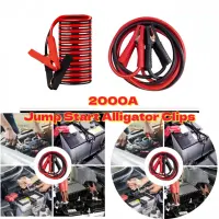 High Quality 2000A Jumper Cables 4M Car Truck SUV Van Battery Booster Emergency Jump Start Alligator Clips Battery Booster Cable