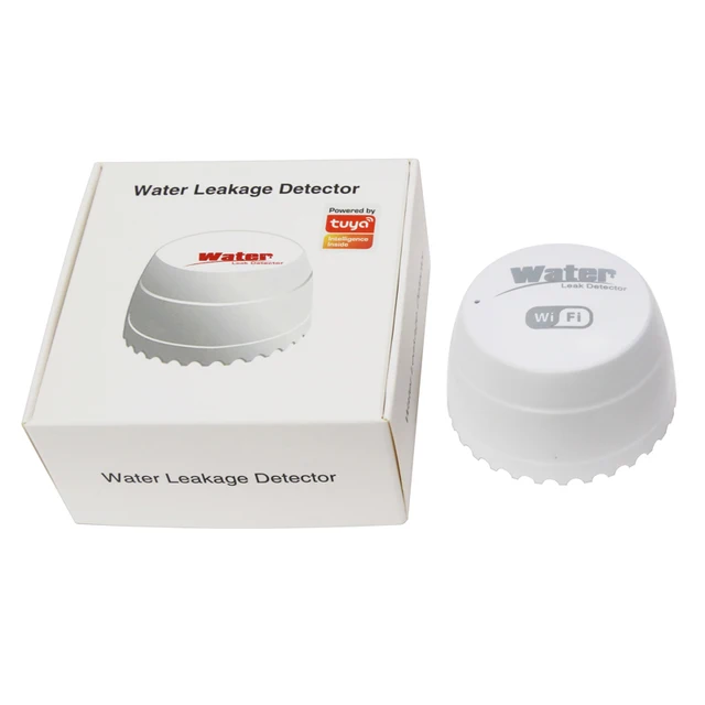 Wifi Water Detector Leakage Sensor Alarm Leak Detector 40DB Sound Tuya smart Smart Life APP Flood Alert Overflow Security 5