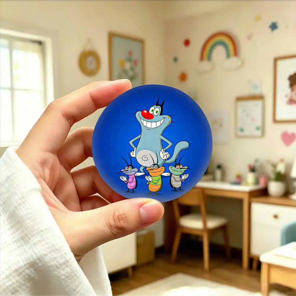 O-Oggy and The Cockroaches 25 32 44 58 75mm 배지 맞춤형 원형 브로치 핀 액세서리 선물