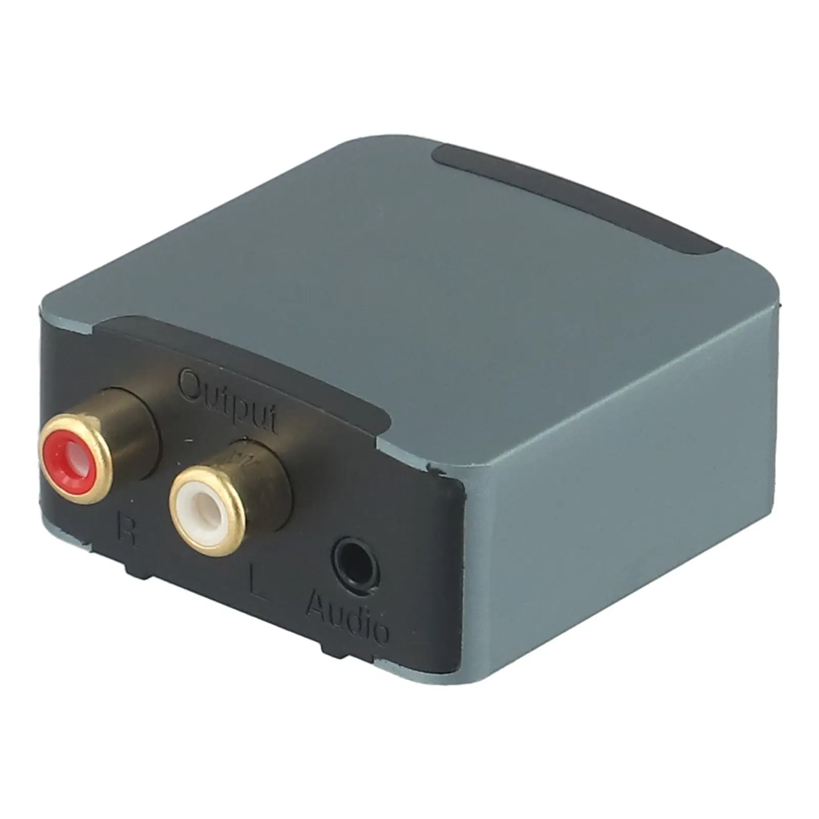 Digital To Analog Audio Converter Optical SPDIF/Coaxial To L/R Decoder Alloy Upgraded Audio Coaxial Converter SPDIF Lotus