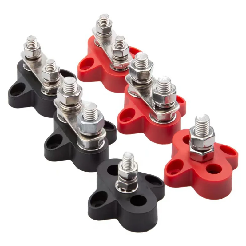 516StudTerminalBlockM8BusBarPowerDistributionBlockBattery