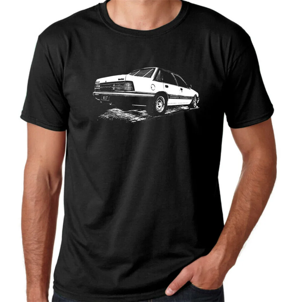 Vl Turbo, Holden, Spare Parts, Mens Black Cotton Light Weight Summer T-Shirt Printed Plus Size