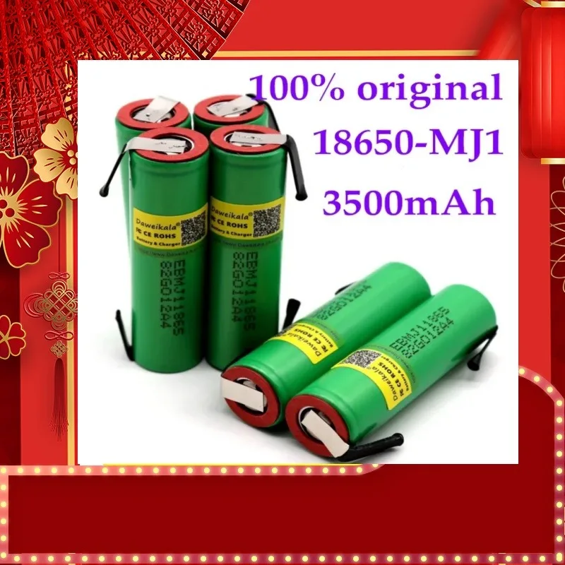 

18650 INR 10A lithium-ion MJ1 18650 3500mAh battery+DIY nickel battery
