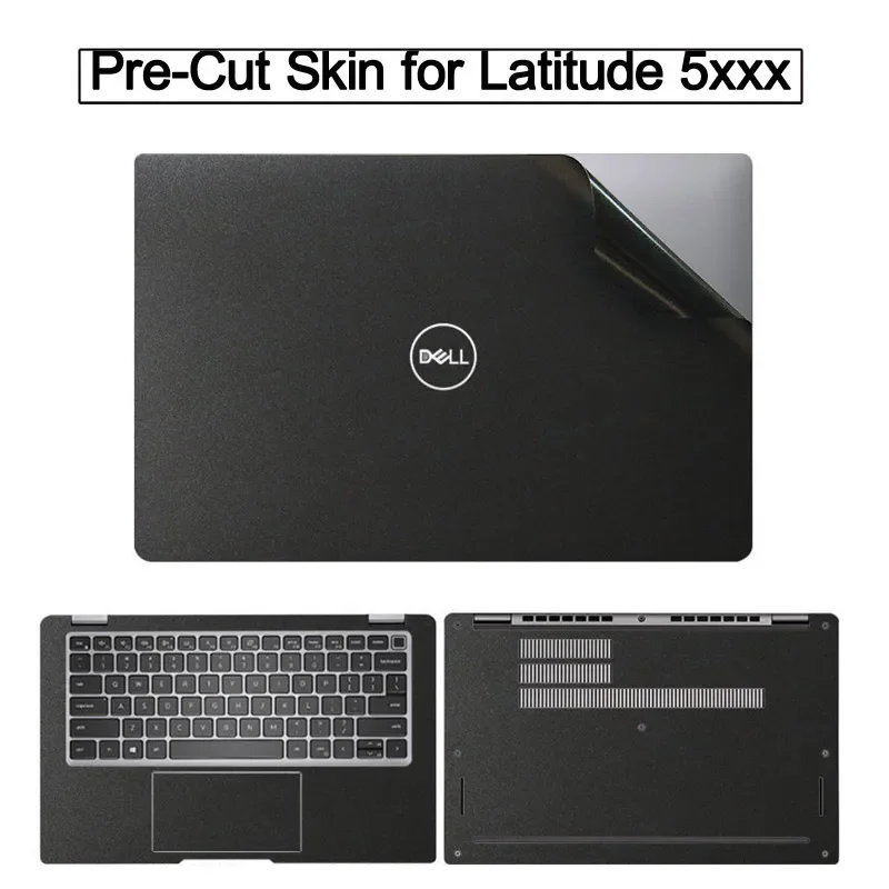 Pre-Cut Laptop Vinyl Sticker Skin Film Protector Accessories for Dell Latitude 15.6 14.6 5530 5521 5520 5511 5490 5491 5421 5540 vinyl film sticker