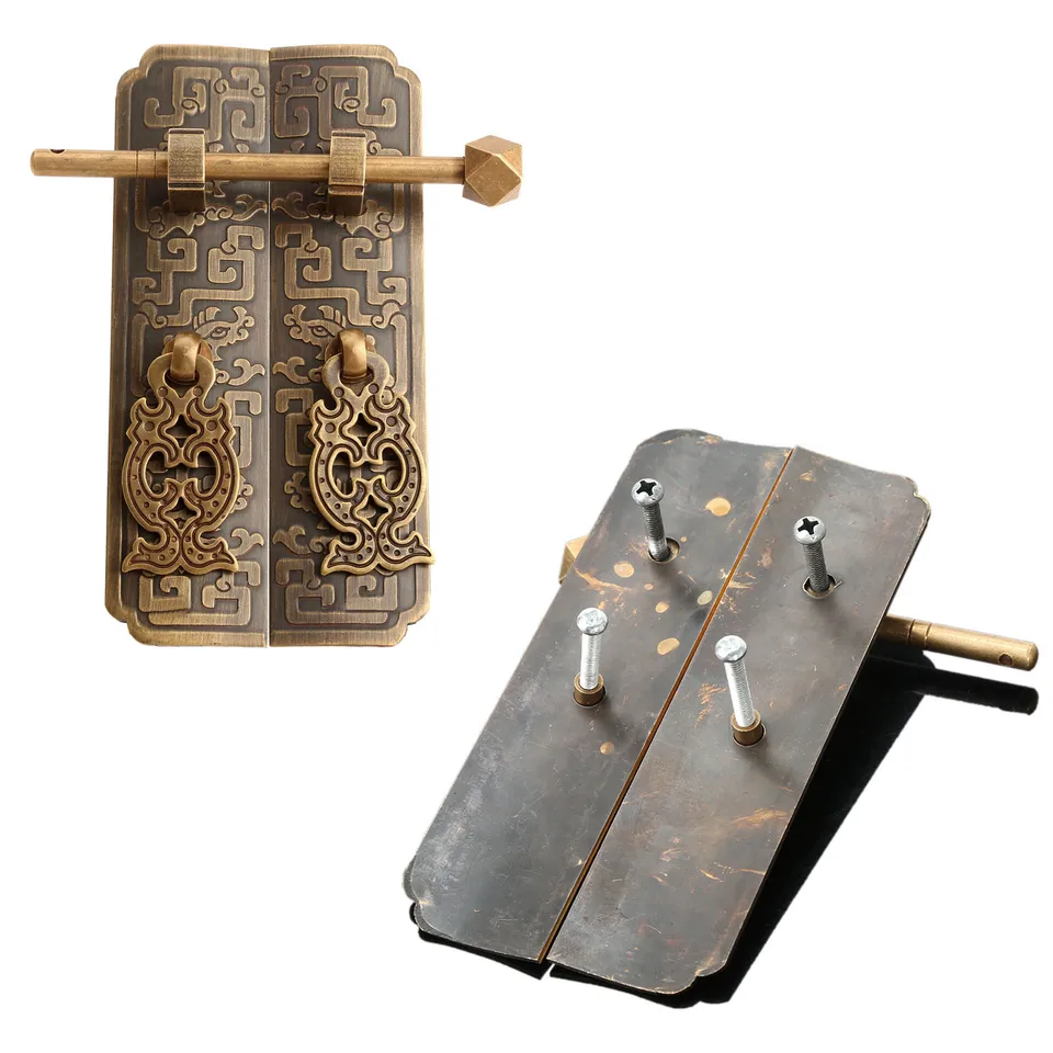 Yueyashux Chinese antiek slot retro afstand 9 cm 3,5 inch klassiek