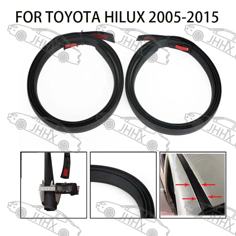 HILUX 2004-2015용 루프 워터 스트립 방수 씰링 스트립 양면 자동차 루프 액세서리