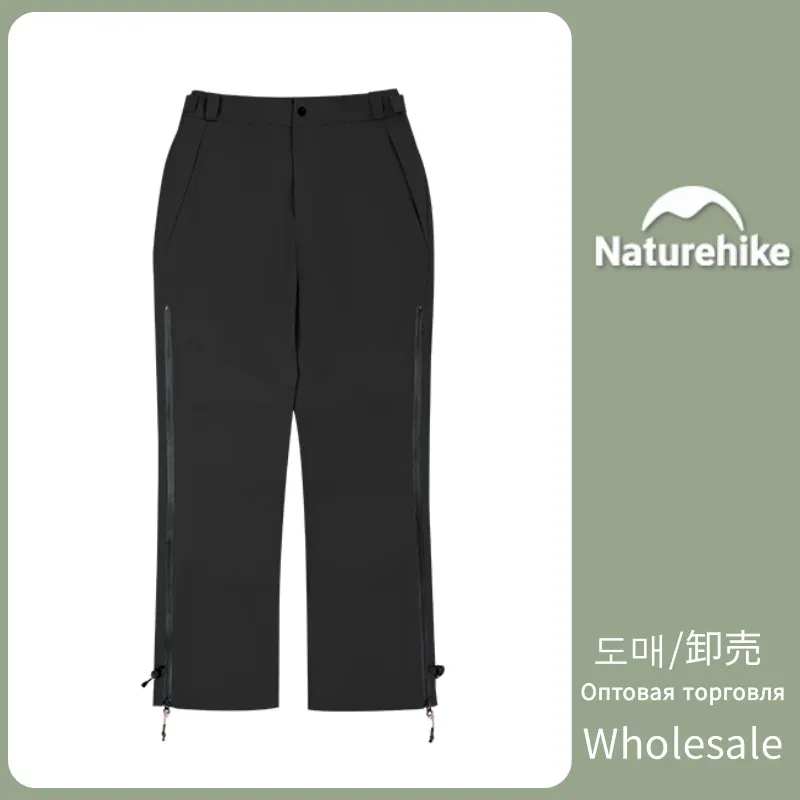 

Naturehike Men Outdoor Windproof Pants Women's Lightweight Breathable Functional Pants Mountaineering Waterproof Warm Trousers