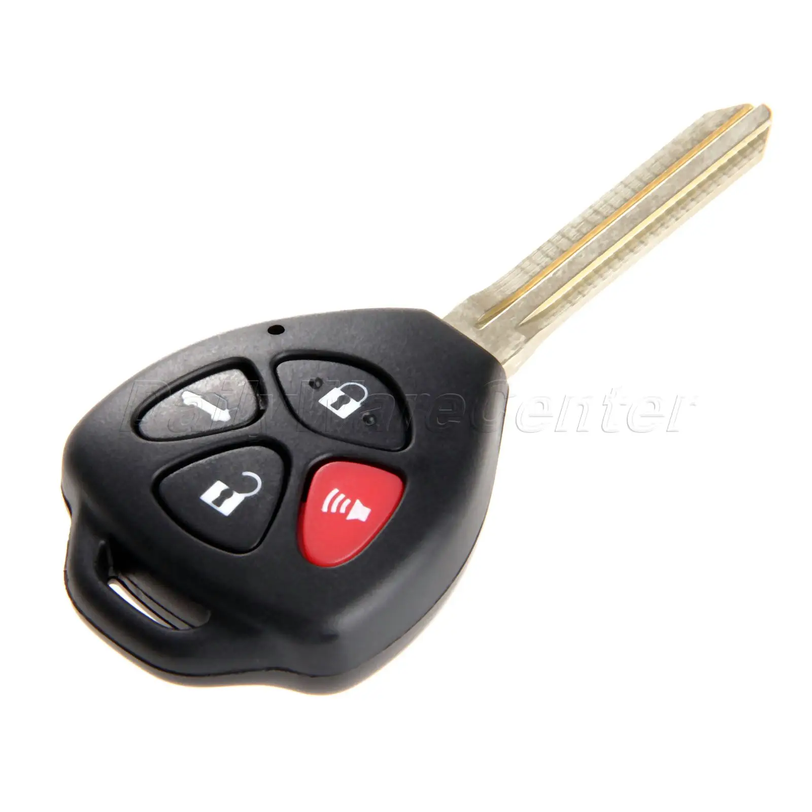 

Mgoodoo 3+1 4 Buttons Remote Key Shell Case Replacement Fob For Toyota Camry Corolla Avalon RAV4 Yaris Venza Matrix Uncut Blade