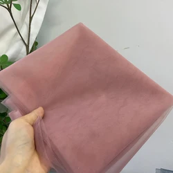 Purple Bridal Tulle Fabric for Wedding Veils and Gowns (Dusty Rose)