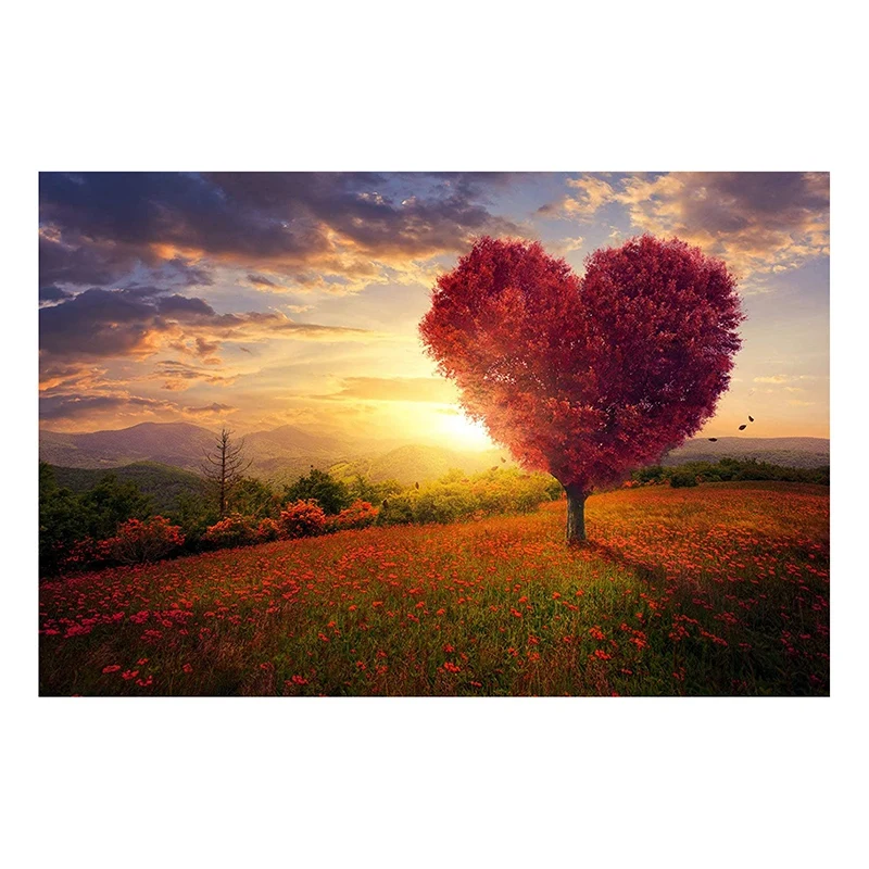 

Diamond Painting Full Diamond Round Diamond Crystal Rhinestone Crafts Home Wall Decoration Gift Love Tree