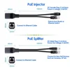 1/3/5/10 Pair POE Cable Passive Power Over Ethernet Adapter Cable POE Splitter Injector Power Supply Module 12v For IP Camera 2