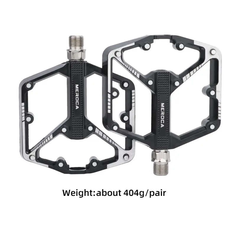Bicycle Pedals Bicycle Pedals Sealed DU Bearing Nonslip Pedal Mountain Road Bike Cycling Alloy Platform Mtb Pedal