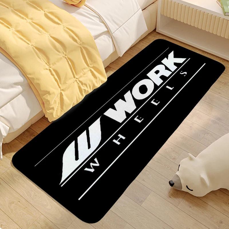 Bath Mat Work House Interior Entrance Mat Non Slip Carpet for Bedroom Doormat Entrance Door Custom Washable Non-slip Kitchen Rug