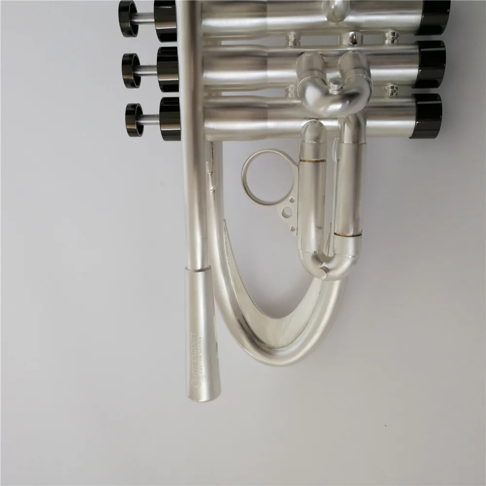 XYTR-HS brush silver professional Bb key trumpet Saturn water key trompete