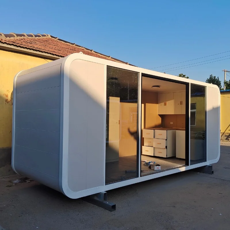 20ft Smart Steel Capsule House – Commercial & Residential 4