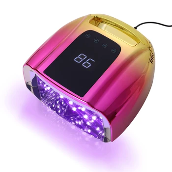 96W UV Nail Lamp Not Rechargeable Gel Lamp Professional LED Nail Light Dryer 4 Timers Auto Sensor Fast Curing for Home & Salon 1