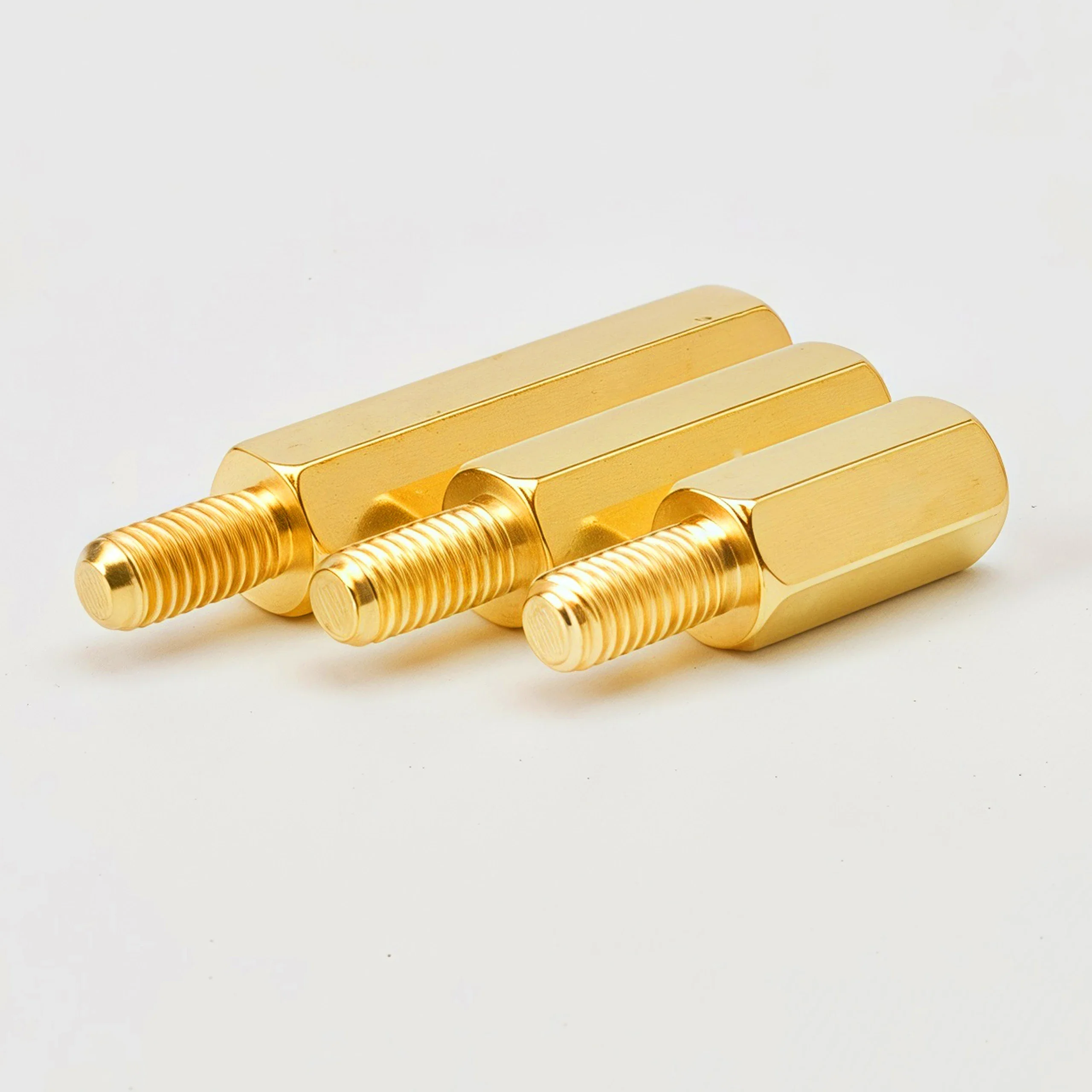 Brass Standoff Spacer Hex Male Female Motherboard Mount M2.5 M3 M4 Thread 6mm Board Rack Stud Threaded Pillar PCB Column Spacer Screw