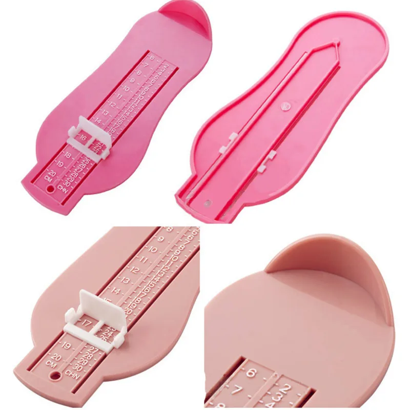 Montessori Newborn Infantil Foot Measure Gauge Shoes Size Measuring Ruler Tool Funny Gadgets Educational Math Toy New