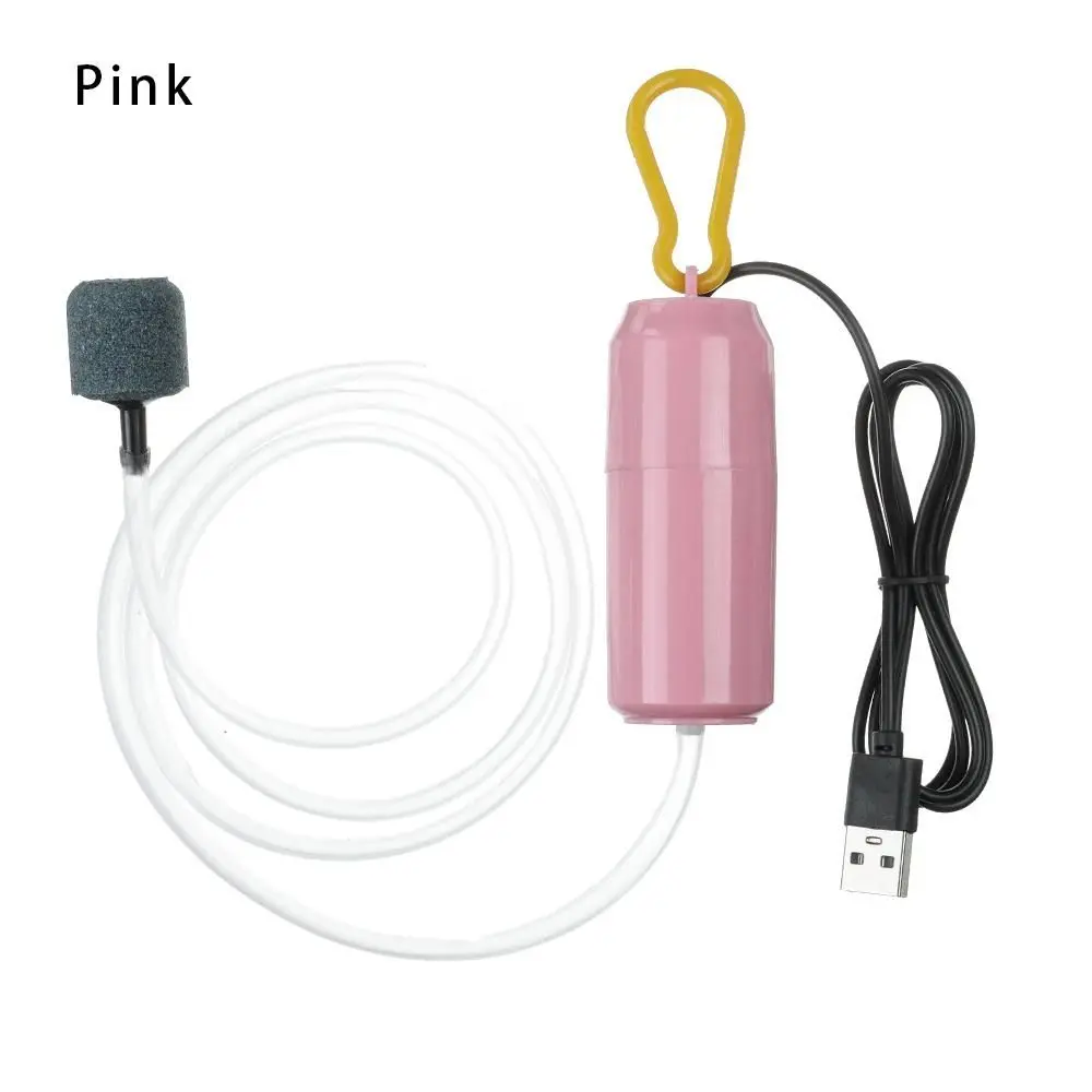 Silent USB Mini Oxygen Air Pump for Aquariums - Portable & Efficient Aerator Accessory