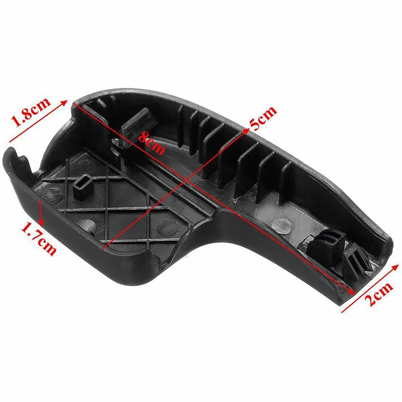 Windshield Wiper Covers 2X Front Arm Caps Bmw 3 E90 E91 E92 #61617138990 Driving direction left