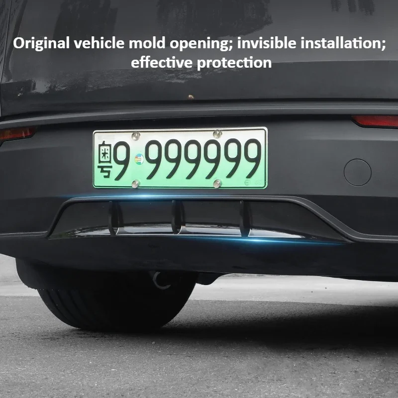 Carbon Fiber Pattern Rear Spoiler Protector Guard