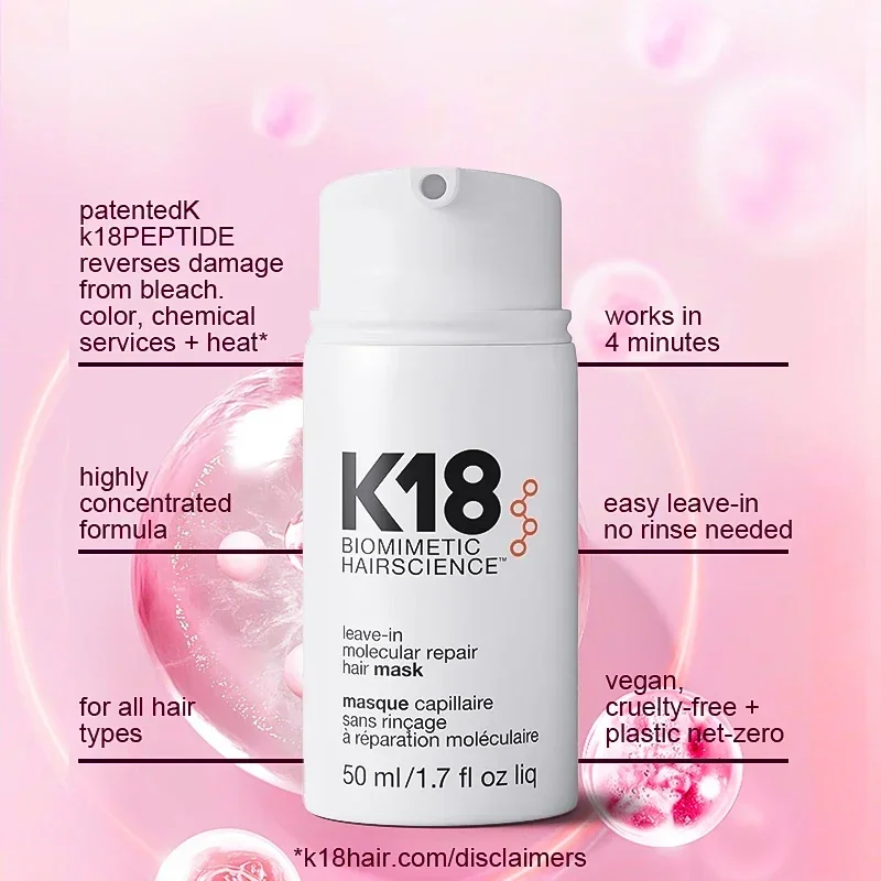 K18 Hair Treatment Leave-In Molecular Repair Hair Mask hair mask
