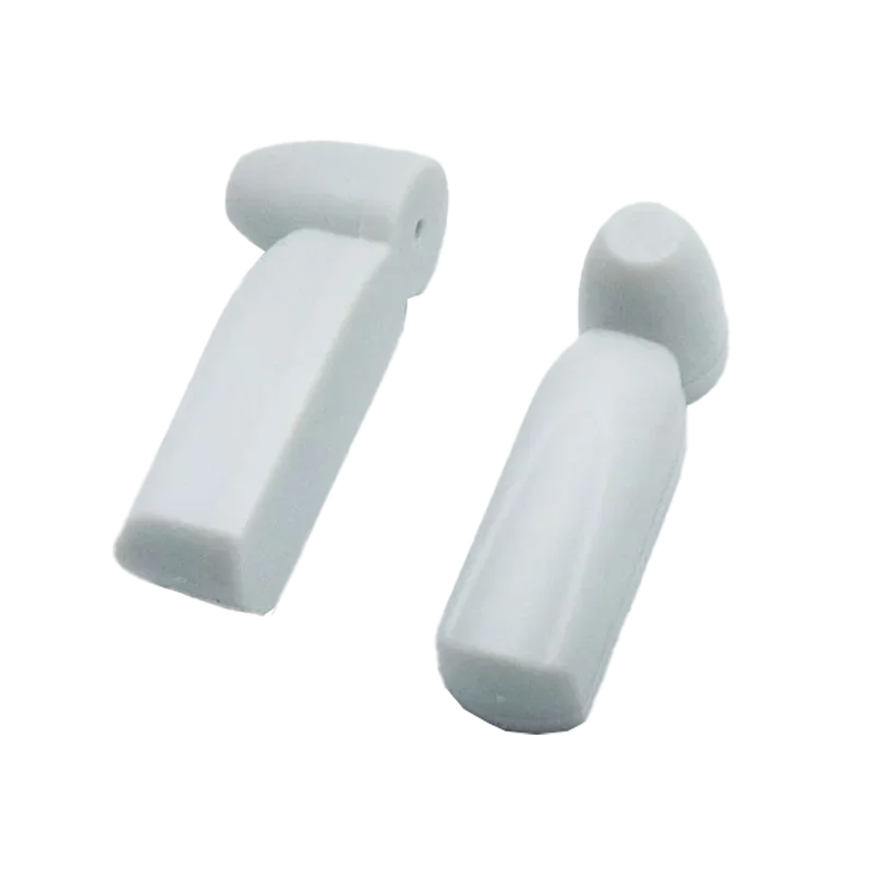 100 Pcs AM 58KHz 46mm Grey ABS Material security hard tag for store, EAS System pencil Tag for Supermarket Clothing Shop