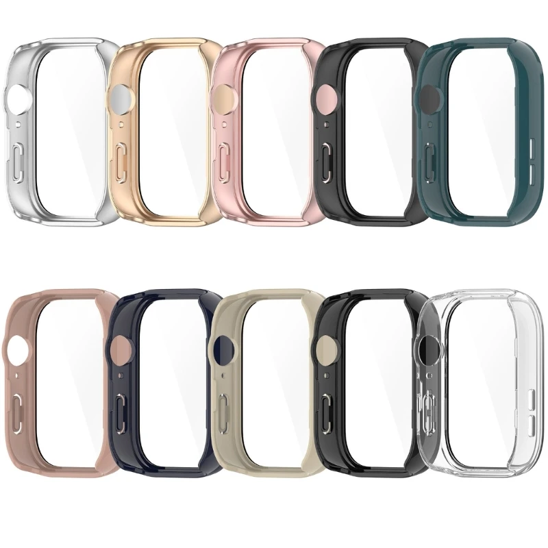 

Smartwatches Cover PC Case Waterproof Protectors Housing Washable Bumper Housing Scratch-resist for Watch Fit 3 Dropship