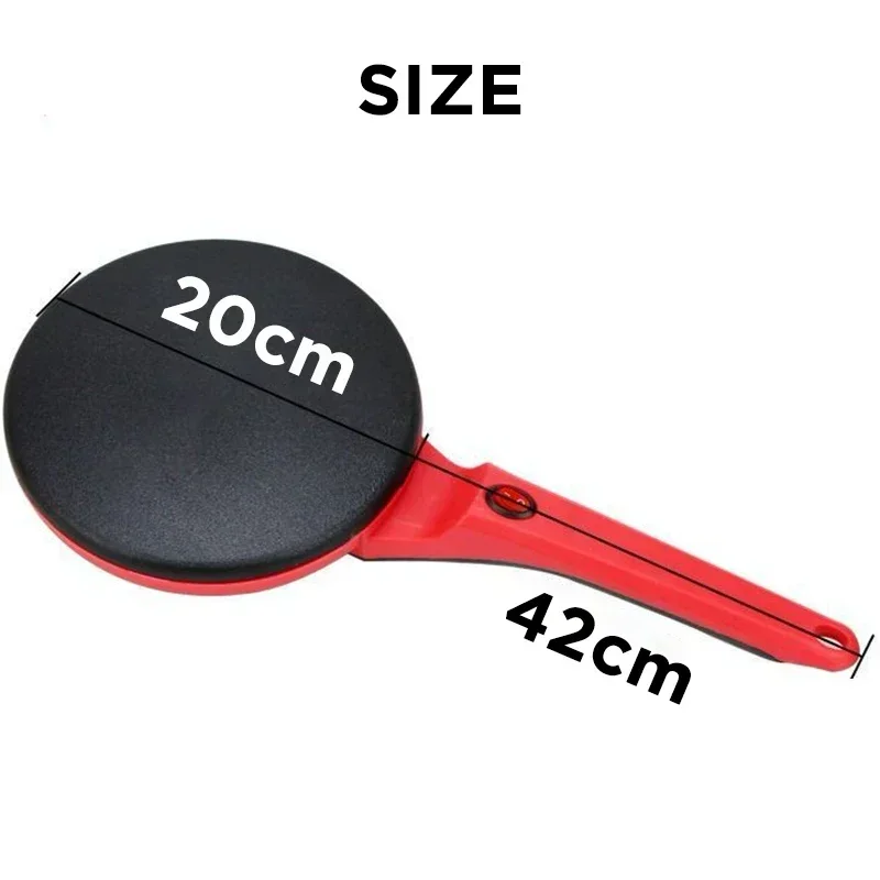 Electric Crepe Maker Pizza Pancake Machine Non-Stick Griddle Baking Pan Cake Machine Kitchen Appliance Cooking Tools 220V