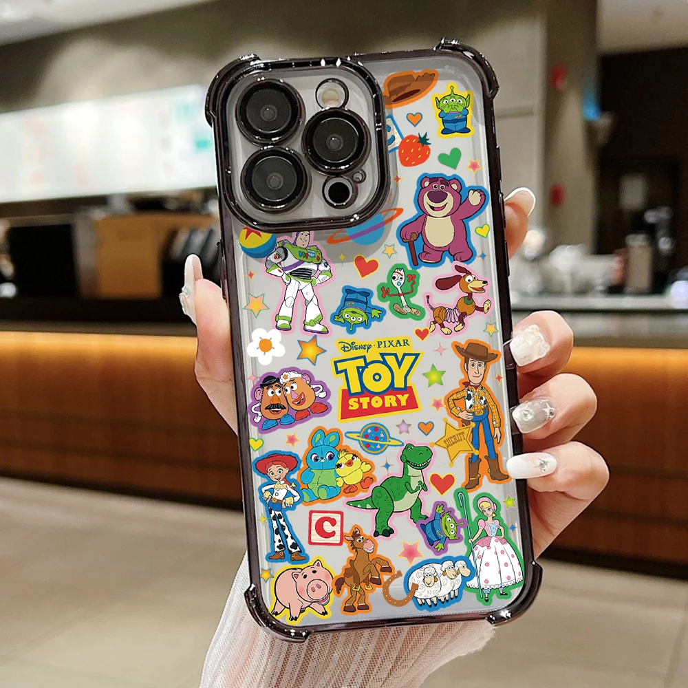 Enhanced Anti-Fall Airbag Phone Case with Plating Design