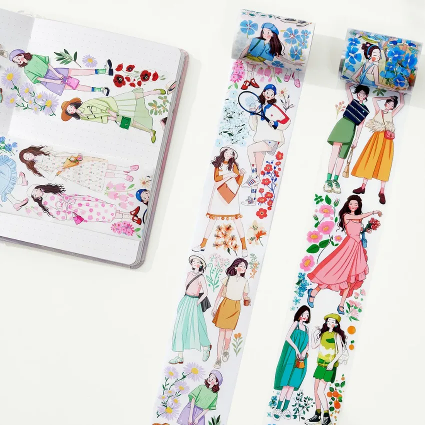 The Washi Tape Shop Figure Washi PET Masking Tapes Yong Girls