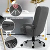 Jacquard Office Boss Chair Cover Elastic Boss Rotating Computer Chair Seat Case Stretch Gaming Chair Covers with Armrest Covers 4