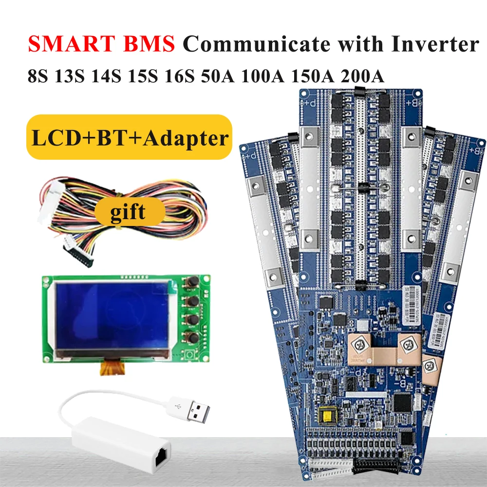 New SEPLOS BMS Support Bluetooth APP CANBUS RS485 Communicate to