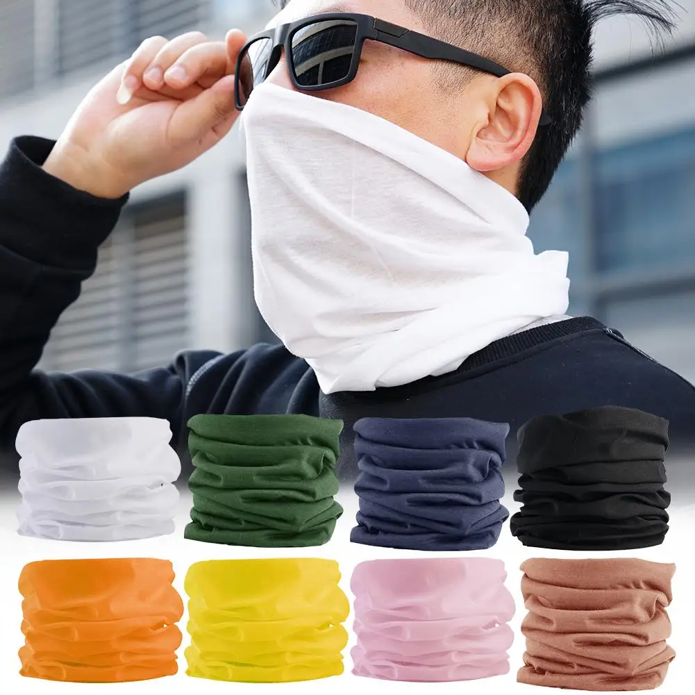 Windproof Head Scarves Neck Warmer Cycling Camping Bandana Women Accessories Mask Cycling Men Hiking Magic Outdoor Fashion Scarf