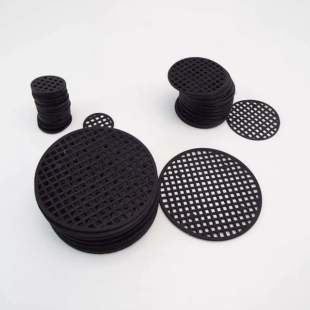 20PCS Flower Pot Hole Mesh Pad Round Bonsai Planter Bottom Grid Mat Drainage Netting Plant Ventilation Trays Garden Supplies 3