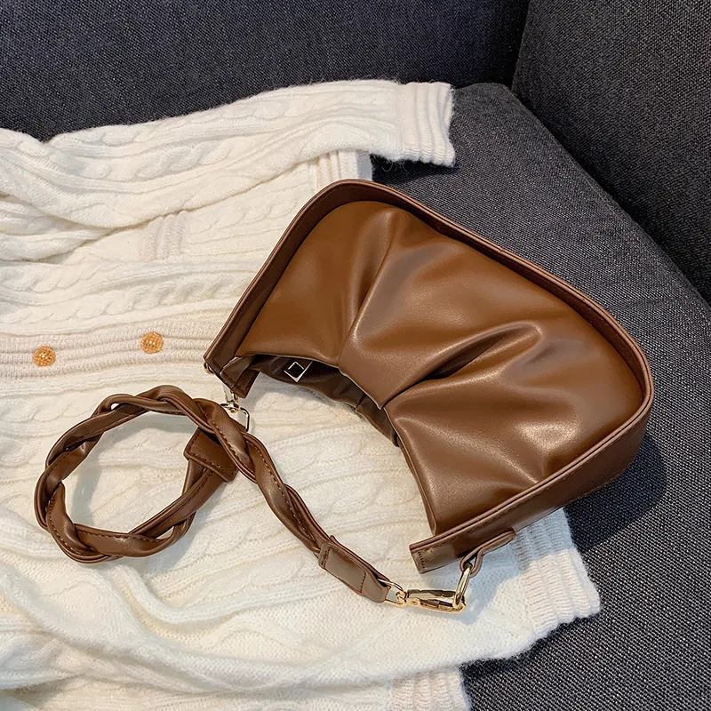 New Trend Fashion Large Capacity Lady Designer Handbags Luxury Retro Underarm Small Shoulder Bag for Women Crossbody Bag