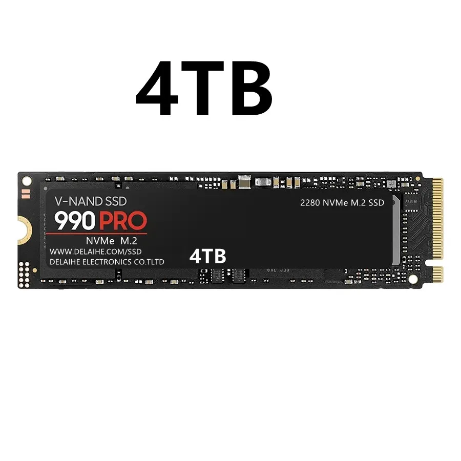 Internal Solid State Drive SSD high speed 990 PRO PCIe 4.0 NVMe 4.0 M.2 2280 1TB 2TB 4TB SSD Internal Solid State Hard Drive For Laptop PC PS4 128gb