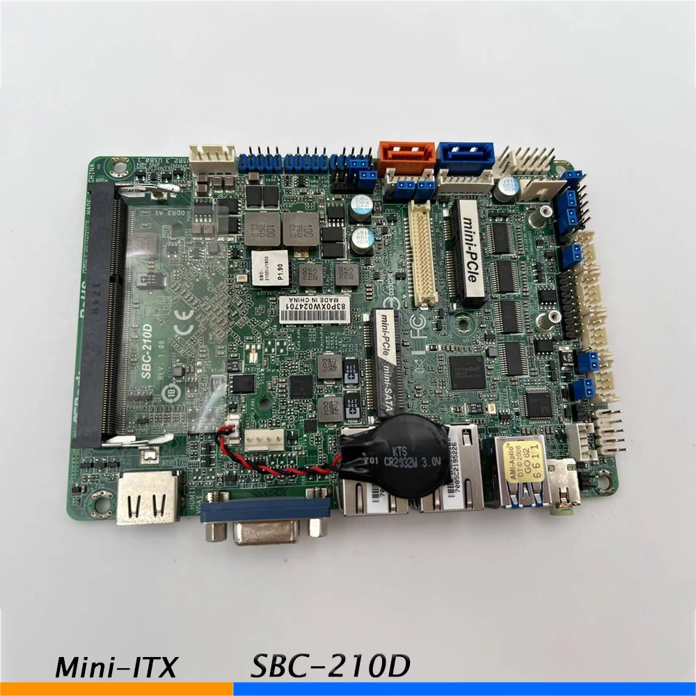 Embedded 3 5 Industrial Motherboard Atom Baytrail J1900 SBC 210D