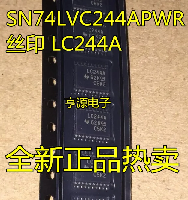 

100 шт./партия, 100% новый SN74LVC244A SN74LVC244APWR LC244A TSSOP20