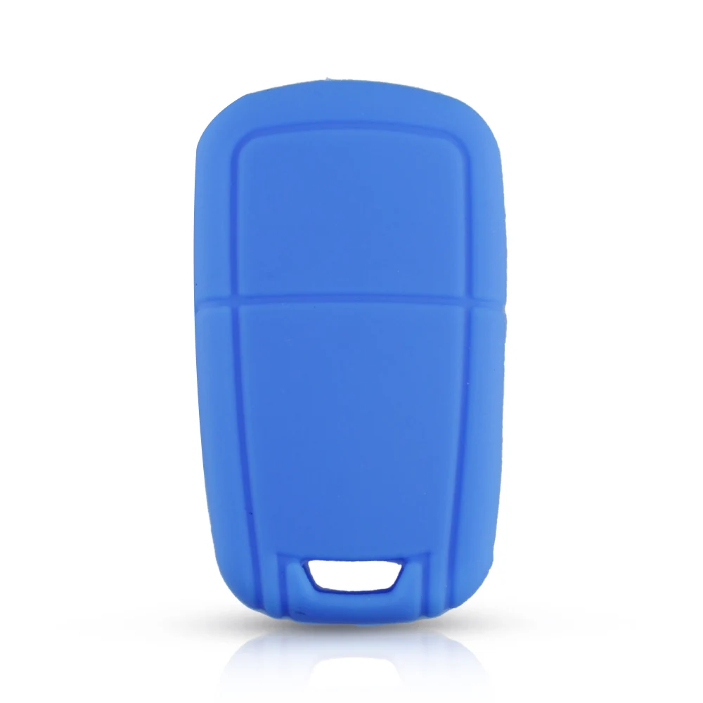 KEYYOU 2/3BT Remote Silicone Rubber Car Key Case Cover For Chevrolet Cruze Aveo Camaro Epica Lova Sail Spark OPEL Astra Corsa