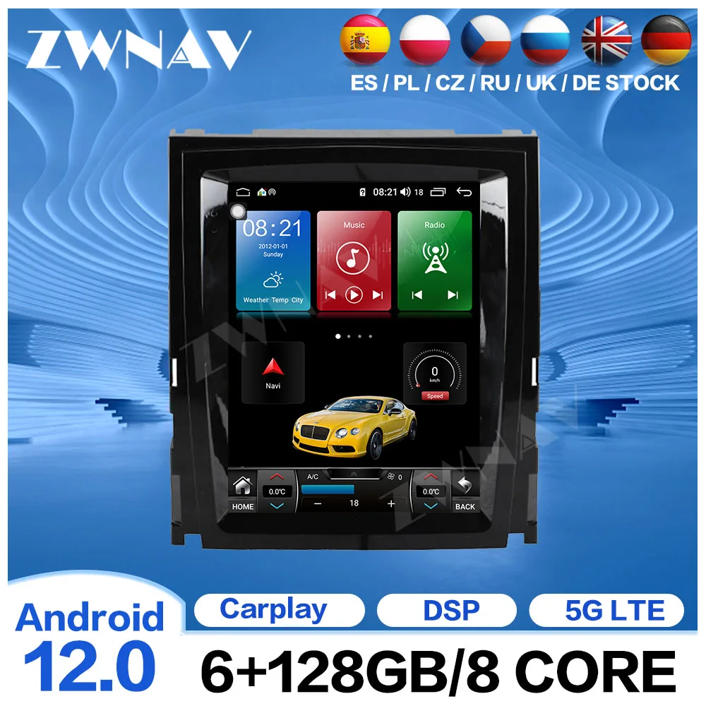 

Carplay радио для Cadillac Escalade SLS STS 2007-2012 Tesla 1 Din Android мультимедийный плеер Автомобильный сенсорный экран стерео головное устройство