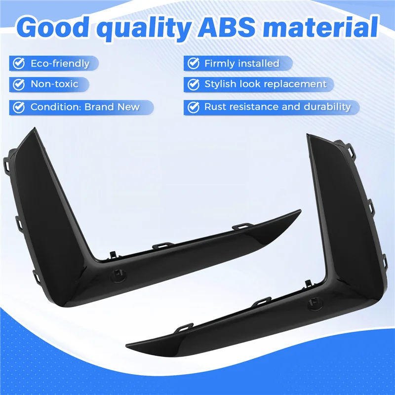 ABTC-BMW 5 시리즈 G30/G38 앞 범퍼 왼쪽/오른쪽 몰딩 스트립 51118747845 51118747846 앞 범퍼 몰딩 트림